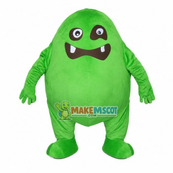 Clownish The Green Monster Mascot Costume Clownish The Green Monster Mascot Costume