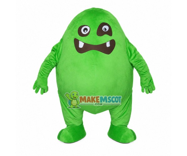 Clownish The Green Monster Mascot Costume Clownish The Green Monster Mascot Costume