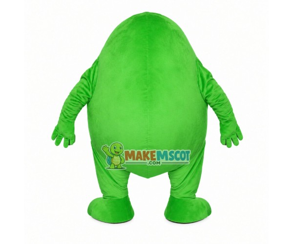 Clownish The Green Monster Mascot Costume Clownish The Green Monster Mascot Costume