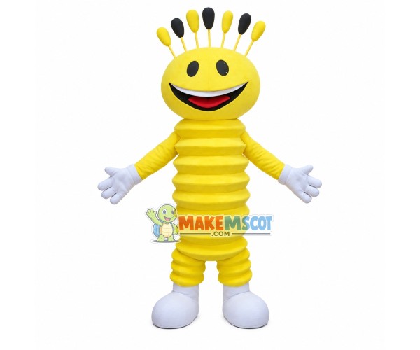 Spring Doll Filled With Candies Mascot Costume Spring Doll Filled With Candies Mascot Costume