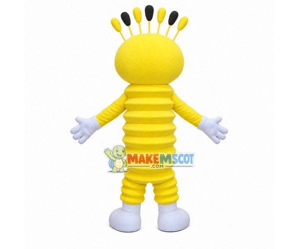 Spring Doll Filled With Candies Mascot Costume Spring Doll Filled With Candies Mascot Costume