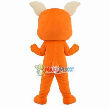 Cheerful Squirrel Shaking Ears Mascot Costume Cheerful Squirrel Shaking Ears Mascot Costume