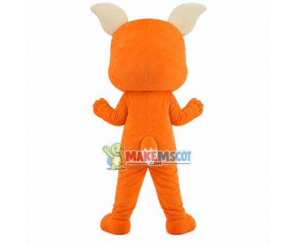 Cheerful Squirrel Shaking Ears Mascot Costume Cheerful Squirrel Shaking Ears Mascot Costume