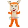 Cheerful Squirrel Shaking Ears Mascot Costume