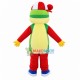 Colorful Squirrel With Baseball Cap Mascot Costume Colorful Squirrel With Baseball Cap Mascot Costume