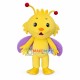 Vivid Butterfly With Purple Wings Mascot Costume Vivid Butterfly With Purple Wings Mascot Costume
