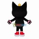 Cartoon Crown Black Cat Mascot Costume