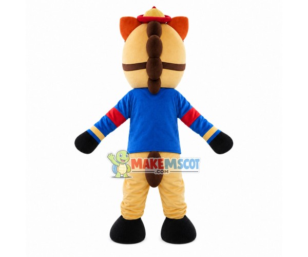 The Merry Little Horse Mascot Costume The Merry Little Horse Mascot Costume