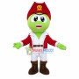 The Pirate Little Green Dragon Mascot Costume
