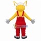 The Huge Bright Yellow Ant Mascot Costume The Huge Bright Yellow Ant Mascot Costume