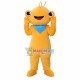 Delightful The Orange Frog Mascot Costume Delightful The Orange Frog Mascot Costume