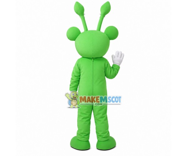 Adult Frog With Long Antennae Mascot Costume Adult Frog With Long Antennae Mascot Costume