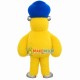 Howling Yellow Hairy Baboon Mascot Costume Howling Yellow Hairy Baboon Mascot Costume