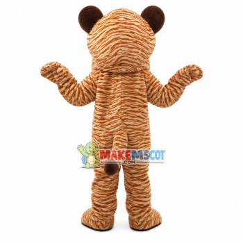 Striped Tiger Mascot Costume For Adult Striped Tiger Mascot Costume For Adult