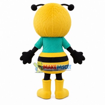Big-headed Loop Bee Mascot Costume Big-headed Loop Bee Mascot Costume