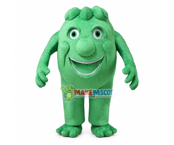 All Over Green Rock Monster Mascot Costume All Over Green Rock Monster Mascot Costume