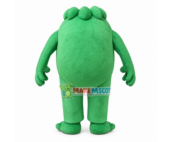 All Over Green Rock Monster Mascot Costume All Over Green Rock Monster Mascot Costume