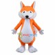 Little Orange Fox Mascot Soft Costume Little Orange Fox Mascot Soft Costume