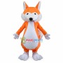 Little Orange Fox Mascot Soft Costume