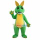 Cartoon Green Kangaroo Adult Mascot Costume Cartoon Green Kangaroo Adult Mascot Costume