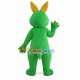 Cartoon Green Kangaroo Adult Mascot Costume Cartoon Green Kangaroo Adult Mascot Costume