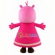 Pink Baby Squirrel With Dress Mascot Costume Pink Baby Squirrel With Dress Mascot Costume