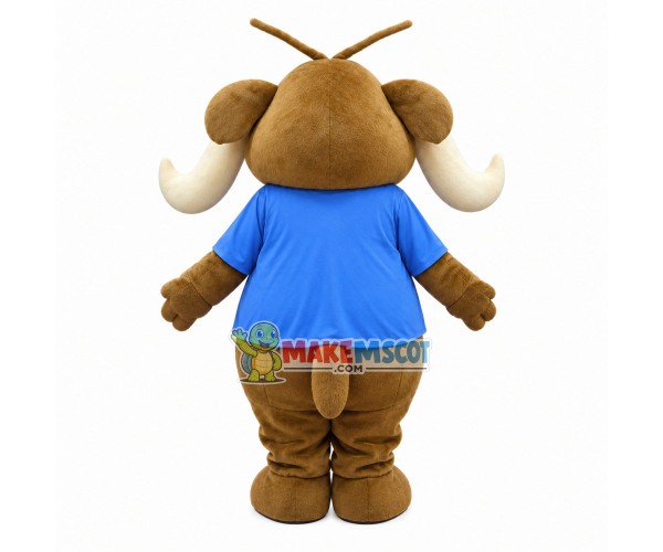 Big Belly Brown Hippo Mascot Costume Big Belly Brown Hippo Mascot Costume