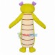 Conspicuous Bright Yellow Stick Insect Mascot Costume Conspicuous Bright Yellow Stick Insect Mascot Costume