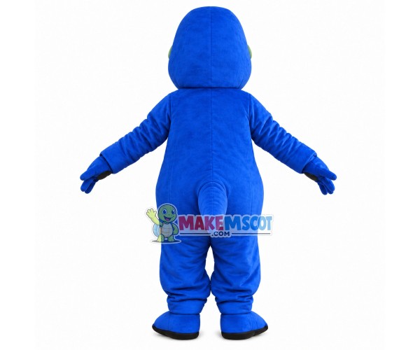 Cute Cartoon Blue Dragon Mascot Costume Cute Cartoon Blue Dragon Mascot Costume