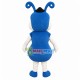 Dark Blue Soft Cartoon Ant Mascot Costume Dark Blue Soft Cartoon Ant Mascot Costume