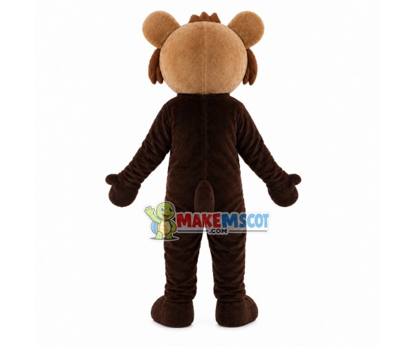 Evil Brown Bear Adult Mascot Costume Evil Brown Bear Adult Mascot Costume