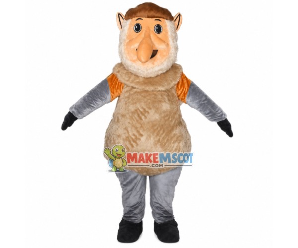 Long Nosed Dwarf Cartoon Mascot Costume