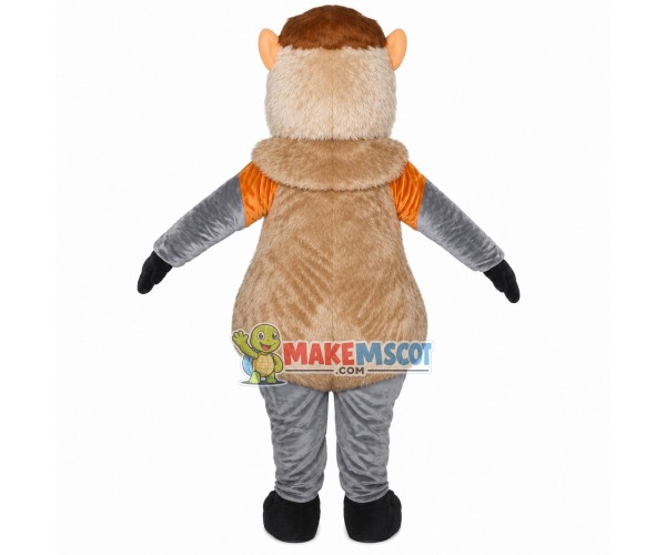Long Nosed Dwarf Cartoon Mascot Costume