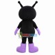Black Big Mouth Alien Monster Mascot Costume Black Big Mouth Alien Monster Mascot Costume