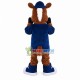 Playing Horse With Sports Suit Mascot Costume Playing Horse With Sports Suit Mascot Costume