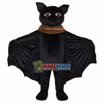 Dark Night Bat Mascot Adult Costume Dark Night Bat Mascot Adult Costume