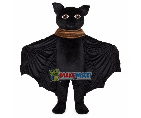 Dark Night Bat Mascot Adult Costume