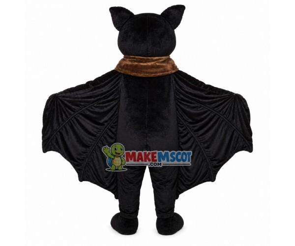 Dark Night Bat Mascot Adult Costume Dark Night Bat Mascot Adult Costume