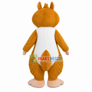 Simple-minded Little Squirrel Mascot Costume Simple-minded Little Squirrel Mascot Costume