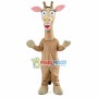 Surprised The Adult Giraffe Mascot Costume