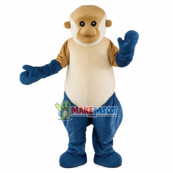Calm The Elder Monkey Mascot Costume Calm The Elder Monkey Mascot Costume