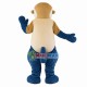 Calm The Elder Monkey Mascot Costume Calm The Elder Monkey Mascot Costume