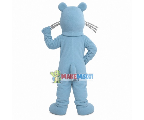 Sure Light Blue Gopher Mascot Costume Sure Light Blue Gopher Mascot Costume