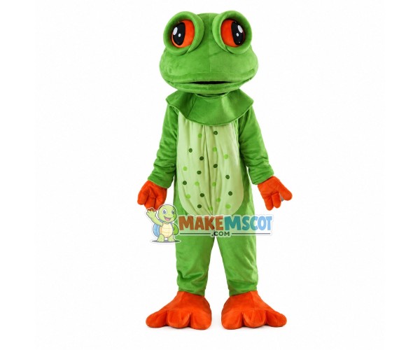 Standing Version Drowsy Frog Mascot Costume Standing Version Drowsy Frog Mascot Costume