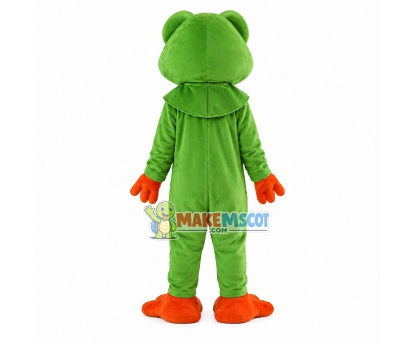 Standing Version Drowsy Frog Mascot Costume Standing Version Drowsy Frog Mascot Costume