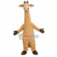 Giraffe Stretching Limbs Mascot Costume Giraffe Stretching Limbs Mascot Costume