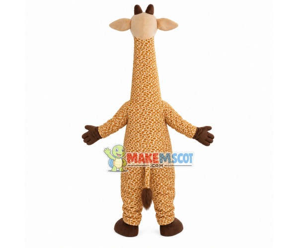 Giraffe Stretching Limbs Mascot Costume Giraffe Stretching Limbs Mascot Costume