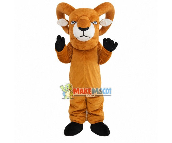 Vigorous Tibetan Antelope Mascot Costume Vigorous Tibetan Antelope Mascot Costume