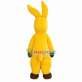 Disdainful Yellow Star Horse Mascot Costume Disdainful Yellow Star Horse Mascot Costume