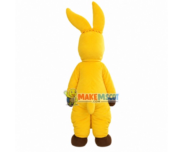 Disdainful Yellow Star Horse Mascot Costume Disdainful Yellow Star Horse Mascot Costume